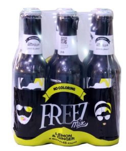 Freez Lemon and Ginger- Case of 6 (Glass) 275ML Freez Mix Explore our  selection of products to help you become the very best version of you